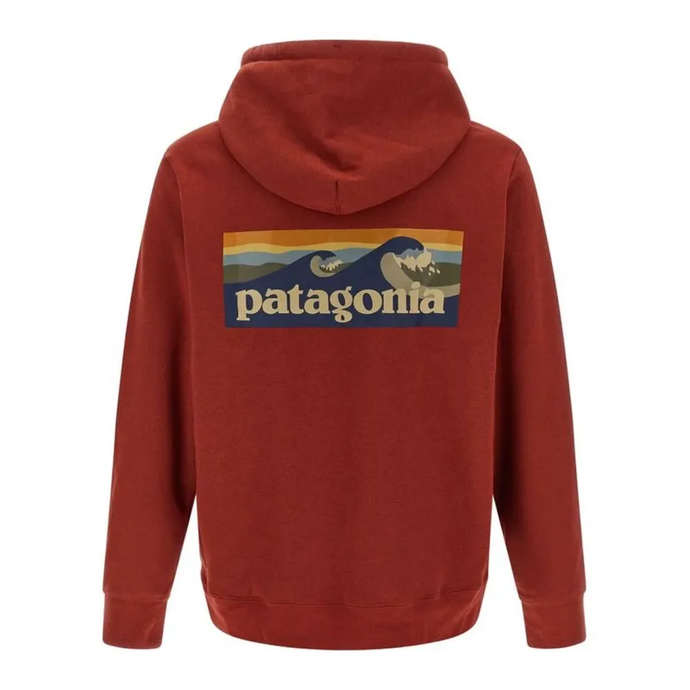 PATAGONIA Red Polyester Men's Sweatshirt